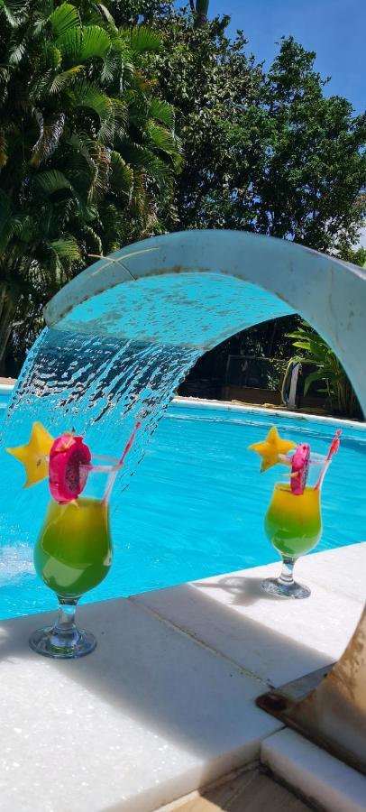 Gite Kaz A Topaze, Piscine, Jardin Tropical Sainte-Rose Exteriér fotografie