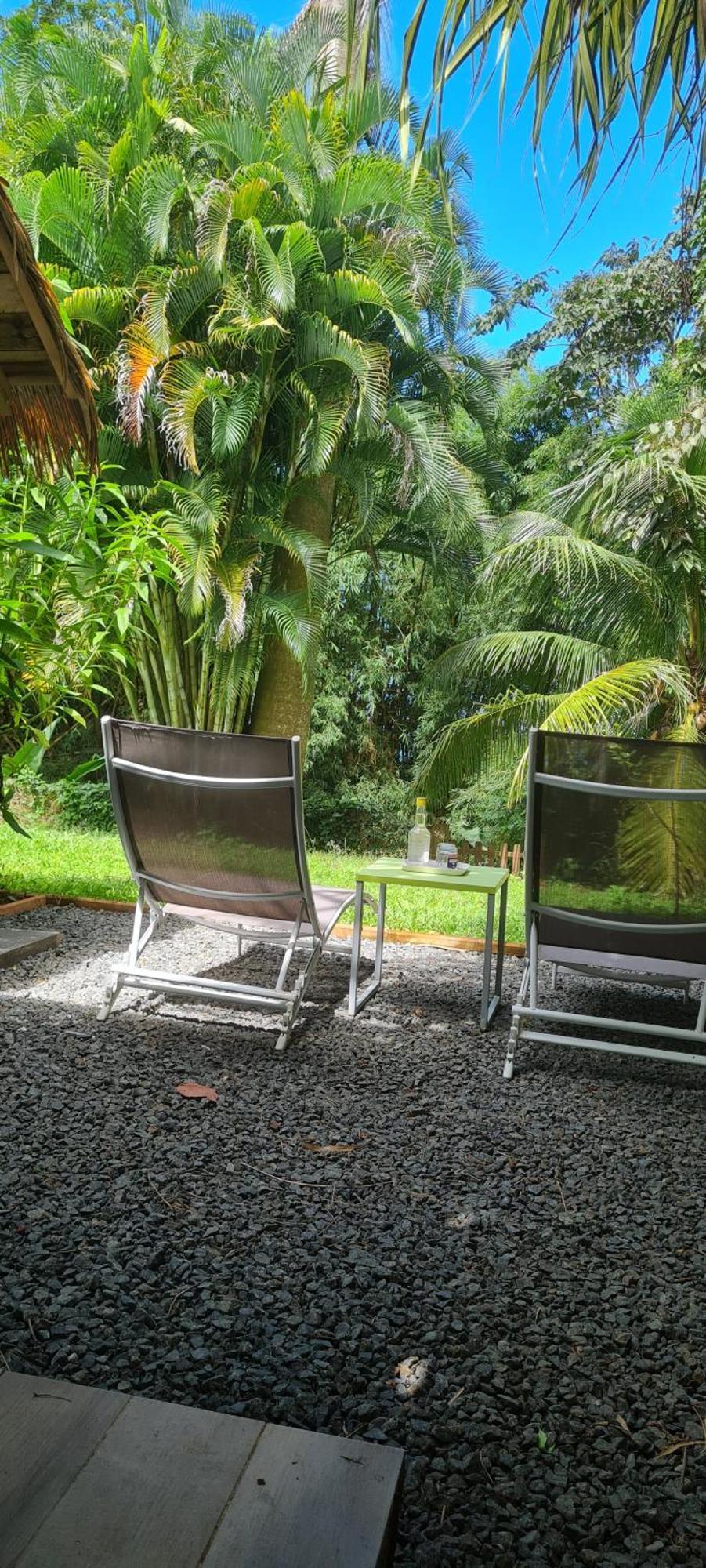 Gite Kaz A Topaze, Piscine, Jardin Tropical Sainte-Rose Exteriér fotografie
