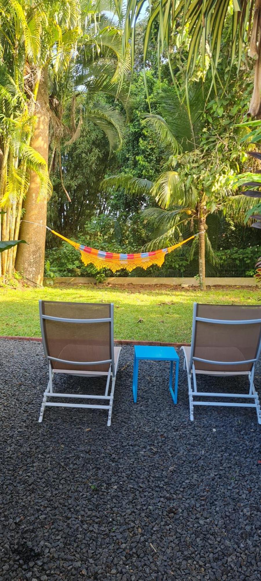 Gite Kaz A Topaze, Piscine, Jardin Tropical Sainte-Rose Exteriér fotografie